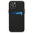 For iPhone 14 Pro Case Anti-Drop TPU Phone Cover with Card Slot - Black - 4