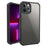 For iPhone 14 Plus Phone Case Protective Anti-Fall Cover Shockproof Case Support Wireless Charging - Black - 1
