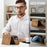 DG.MING M5 Series For iPhone 11 Pro Case Detachable Magnetic Leather Phone Cover with Card Slots - Brown - 5