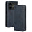 For TECNO Pova 6 Neo Case Retro PU Leather Wallet Phone Cover Stand - Blue - 1