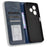 For TECNO Pova 6 Neo Case Retro PU Leather Wallet Phone Cover Stand - Blue - 5