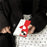 For iPhone 13 Case Square Shape Love Heart Pattern Glossy TPU Anti-Drop Phone Cover - 6