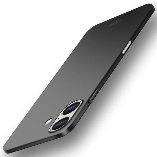 MOFI Shield Matte Series for iPhone 16 Case Ultra Slim PC Protective Cover - Black - 1