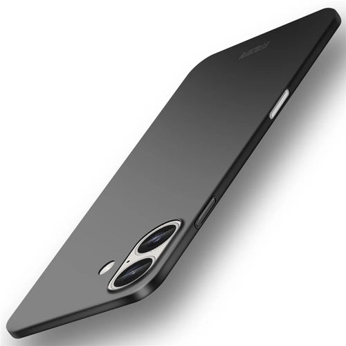 MOFI Shield Matte Series for iPhone 16 Plus Case Ultra Slim PC Protective Cover - Black - 1