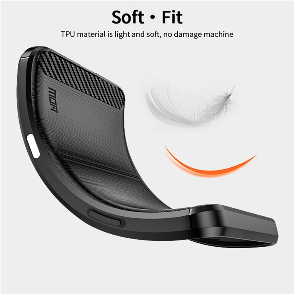 MOFI JK TPU Series-1 For iPhone 16 Pro Max Case Brushed TPU Phone Cover - Black - 5