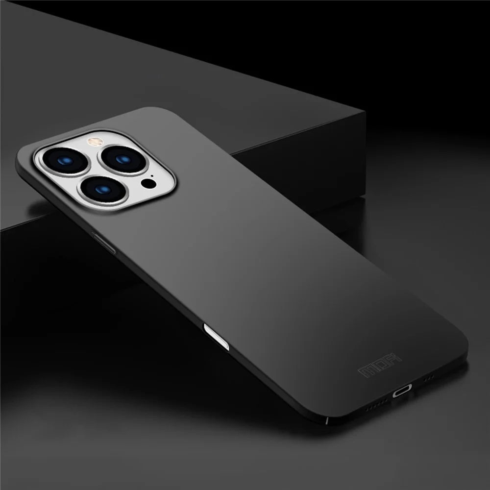 MOFI Shield Matte Series for iPhone 16 Pro Max Case Ultra Slim PC Protective Cover - Black - 2