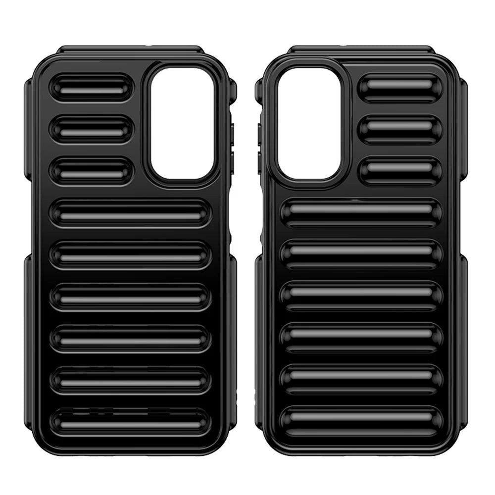 Capsule Series for Samsung Galaxy A15 4G TPU Phone Case Anti-Collision Cover - Black - 2