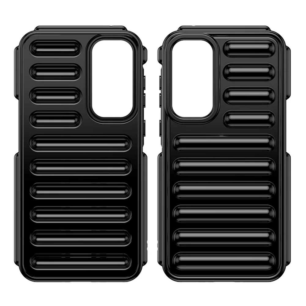 Capsule Series for Samsung Galaxy A35 5G Anti-Scratch TPU Phone Case Mobile Phone Cover - Black - 2