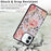 For iPhone 16 Plus Card Slots Case Flower Leather+TPU Phone Cover RFID Blocking - Rose - 6