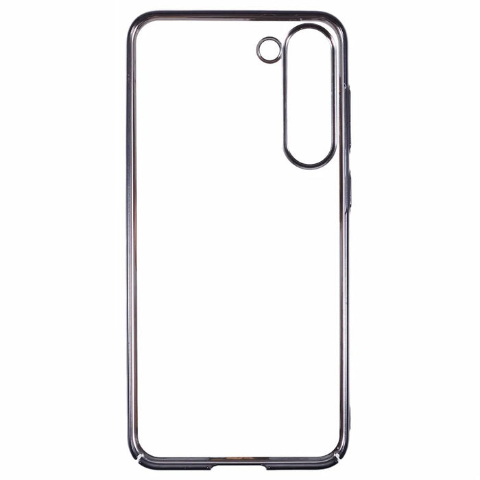 X-LEVEL For Samsung	Galaxy S23+ Case Clear Hard PC Back Phone Cover - Black - 2