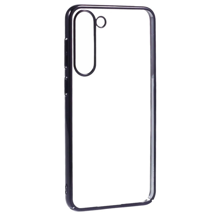 X-LEVEL For Samsung	Galaxy S23+ Case Clear Hard PC Back Phone Cover - Black - 3