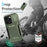 For iPhone 14 Pro Max Case Shockproof TPU+PC Camera Protection Phone Cover - Green - 7