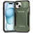 For iPhone 14 Plus / 15 Plus Case Camshield TPU+PC Phone Cover Shockproof Dustproof - Green - 1