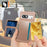 ZM03 For Google Pixel 8a Case Card Holder PU Leather+TPU Dual Layer Hybrid Protective Cover - Pink - 5