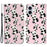 For iPhone 16 Case Leather Card Slot Holder Flip Phone Cover Pattern Printing - Panda - 1