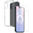 NORTHJO For iPhone 16 Plus Clear TPU Case with Tempered Glass Screen Protector - 1