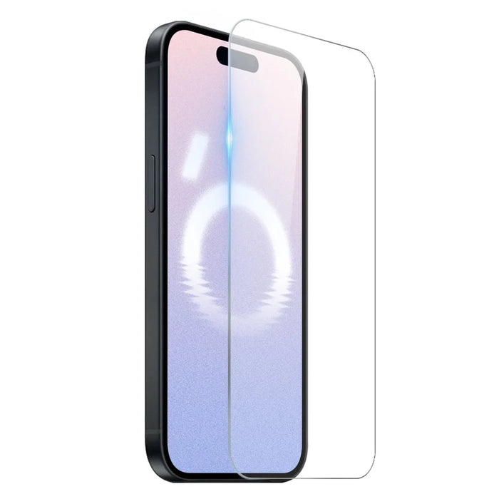 NORTHJO For iPhone 16 Plus Clear TPU Case with Tempered Glass Screen Protector - 3