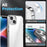 NORTHJO 5 in 1 For iPhone 14 Case PC+TPU Phone Cover Set with 2 Screen Protector, 2 Camera Lens Protector - 2