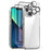 NORTHJO 5 in 1 For iPhone 13 Case PC+TPU Hybrid Phone Cover Set with 2 Screen Protector, 2 Camera Lens Protector - 1