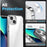 NORTHJO 5 in 1 For iPhone 13 Case PC+TPU Hybrid Phone Cover Set with 2 Screen Protector, 2 Camera Lens Protector - 2