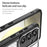 For Samsung Galaxy S25 / S24 Magnetic Case TPU+PC Drop-Proof Phone Cover - Black - 6