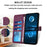 For Samsung Galaxy A34 5G Case Shockproof Wallet Stand Leather Phone Cover - Purple - 2