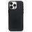 QIALINO For iPhone 15 Pro Max Case PU+Silicone Phone Cover Compatible with MagSafe - Black - 2
