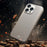 QIALINO For iPhone 15 Pro Max Case PU+Silicone Phone Cover Compatible with MagSafe - Black - 7