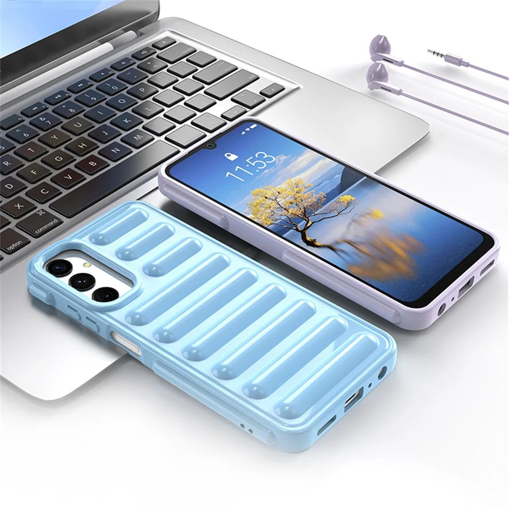 Capsule Series for Samsung Galaxy A05s 4G Case TPU Anti-Drop Cell Phone Cover - Black - 4