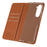 ABEEL For Samsung Galaxy Z Fold6 5G Phone Case RFID Blocking Leather Flip Cover - Brown - 5