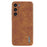 AZNS For Samsung Galaxy S23+ Case Crocodile Texture PU+TPU Phone Cover Electroplating - Brown - 3