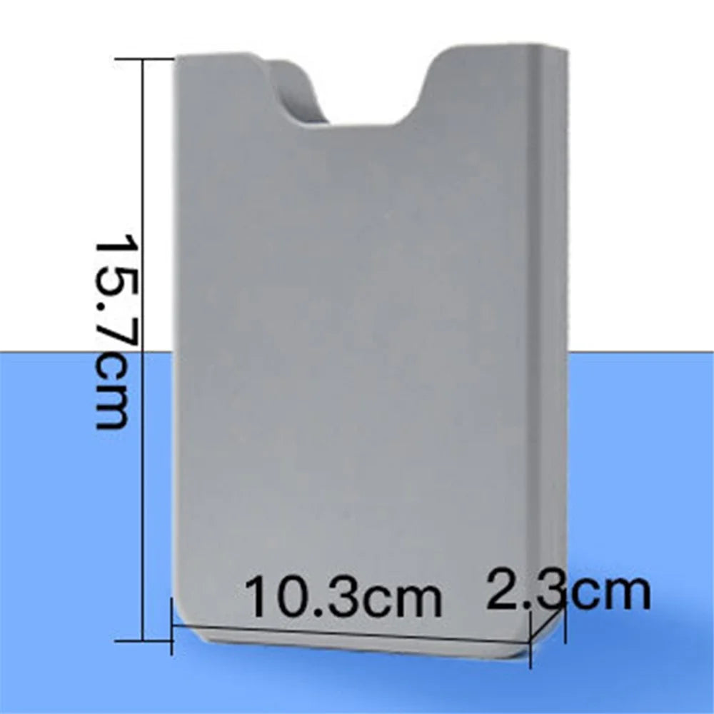 Phone Holder for Bogg Bag, Silicone Phone Holder Storage Pouch Travel Accessory Organizer - Grey - 6