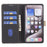 BINFEN COLOR BF33 For iPhone 16 Pro Case PU Leather Wallet Stand View Phone Cover - Black - 2