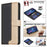 BINFEN COLOR BF33 For iPhone 15 Case Splicing Color Phone Cover RFID Blocking - Black - 5