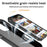 For iPhone 16 Plus Case Ring Kickstand PC+TPU Phone Protector with Slide Camera Cover - Black - 4