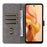 For Ulefone Note 18 Ultra Leather Case RFID Blocking Wallet Phone Cover with Strap - Black - 2