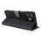 For Ulefone Note 18 Ultra Leather Case RFID Blocking Wallet Phone Cover with Strap - Black - 4
