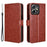 For Ulefone Note 18 Ultra Leather Phone Case Wallet Crazy Horse Texture - Brown - 1