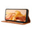 For Ulefone Note 18 Ultra Case Retro PU Leather Wallet Phone Cover Stand - Brown - 3