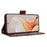 For vivo S19 5G Case Multiple Card Slots Leather Stand Phone Cover - Brown - 4