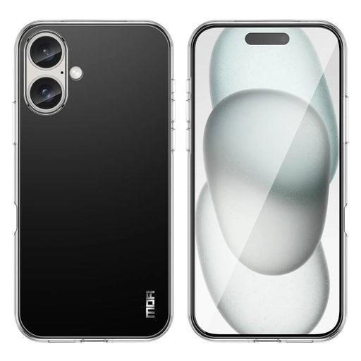 MOFI For iPhone 16 Plus Case Anti-scratch Transparent Soft TPU Phone Cover - 2