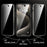 For iPhone 15 Pro Max Magnetic Case Tempered Glass+PC Anti Peeping Phone Cover - Natural - 5
