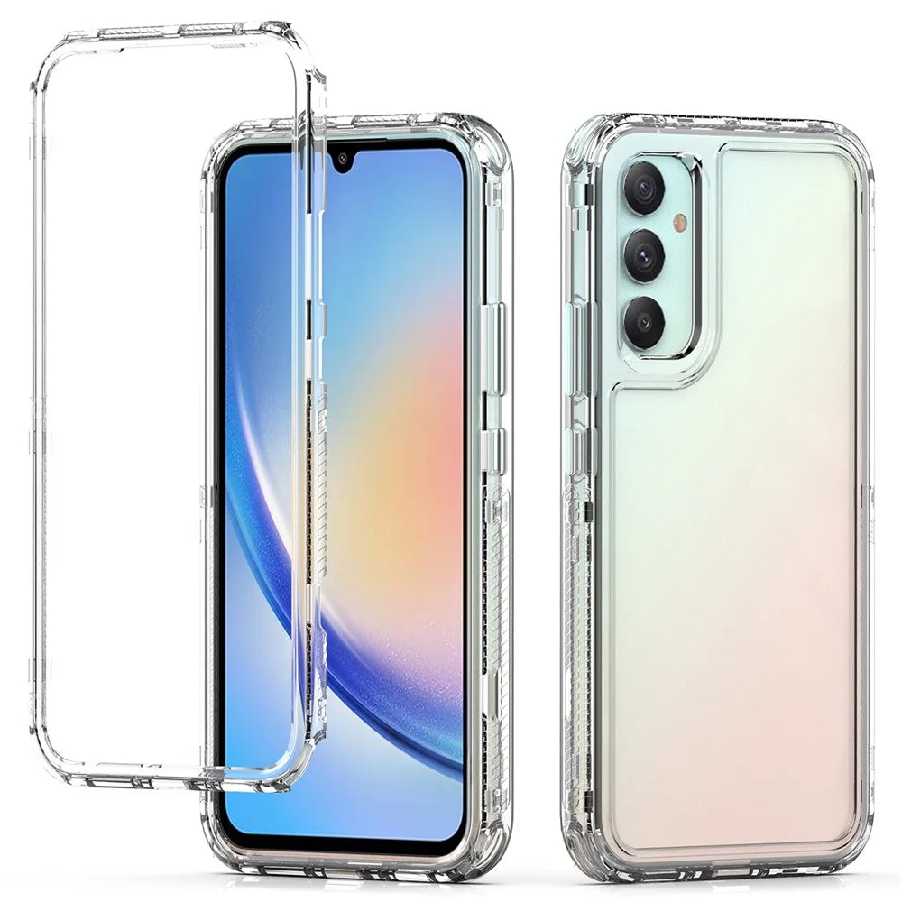 For Samsung Galaxy A34 5G Case Acrylic+TPU Anti-scratch Phone Cover - 2