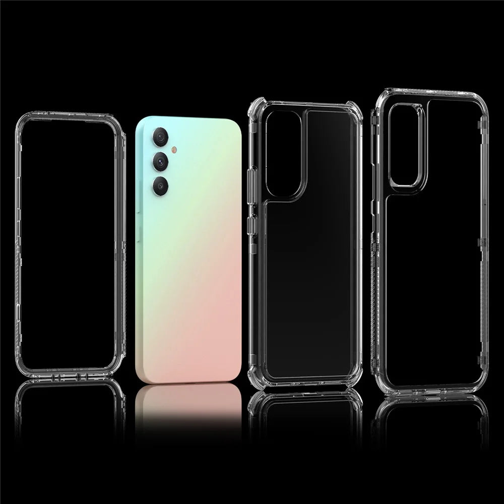 For Samsung Galaxy A34 5G Case Acrylic+TPU Anti-scratch Phone Cover - 7