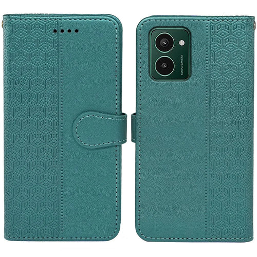 For HMD Pulse Pro Shockproof Case Leather Wallet Phone Cover - Green - 1