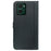 HX02 For HMD Pulse Pro Case Wallet Leather Phone Cover with Strap - Black - 6