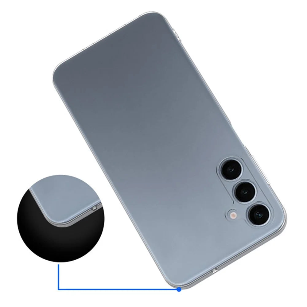 For Samsung Galaxy M35 5G Case Ultra Thin Transparent TPU Phone Cover - 2