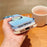 For iPhone 15 Pro Max Magnetic Case TPU Love Heart Pattern Gradient Phone Cover - Colorful White - 5