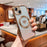 For iPhone 15 Case Compatible with MagSafe Gradient Love Heart Electroplating TPU Phone Cover - Gold - 2