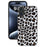 ABEEL For iPhone 16 Plus Case Leopard Print Leather+TPU Phone Cover - Silver - 2